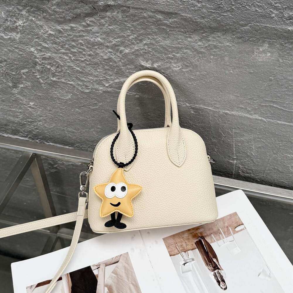 Summer New Korean Version Ins Style Niche Versatile High-End Feel Single Shoulder Crossbody Handheld Simple Shell Bag for Women designer bag B5