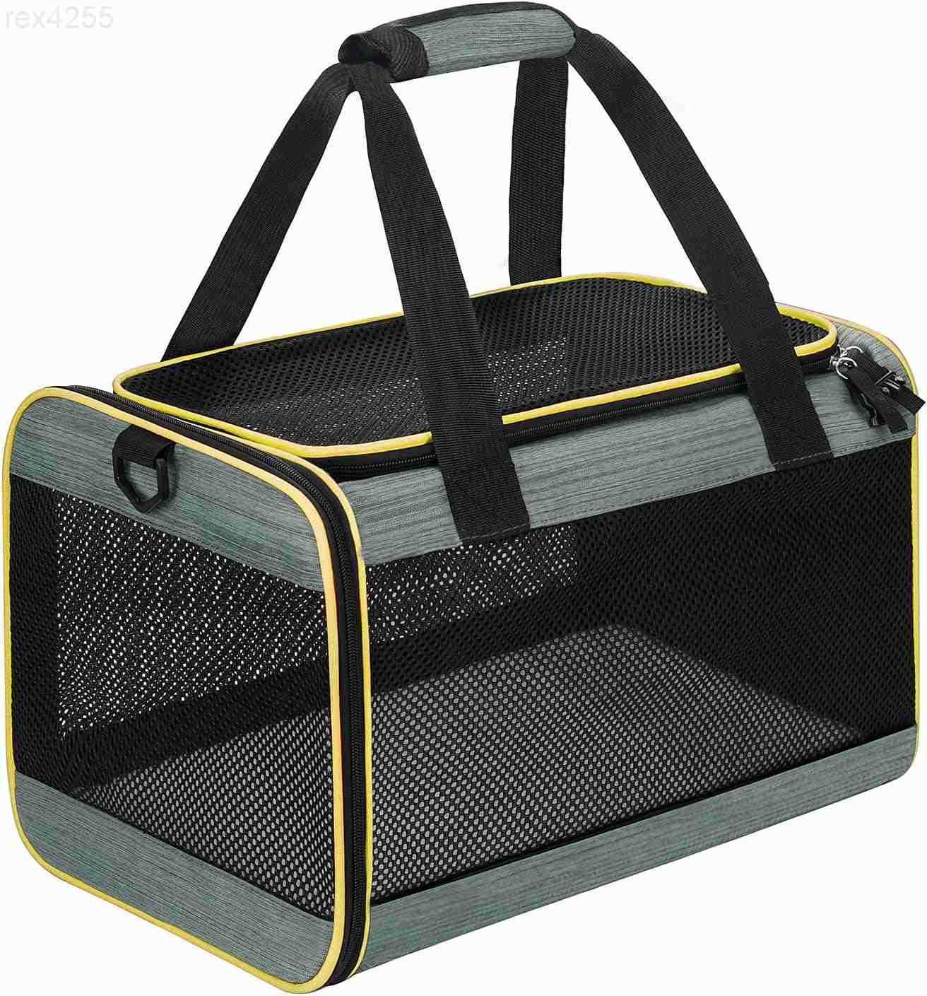 Cat Carrier Airline Approved Pet CarrierDog Carrier SoftSided Pet Travel Carrier Maximum Pet Weight 17 Pounds 175x10 x10W250904