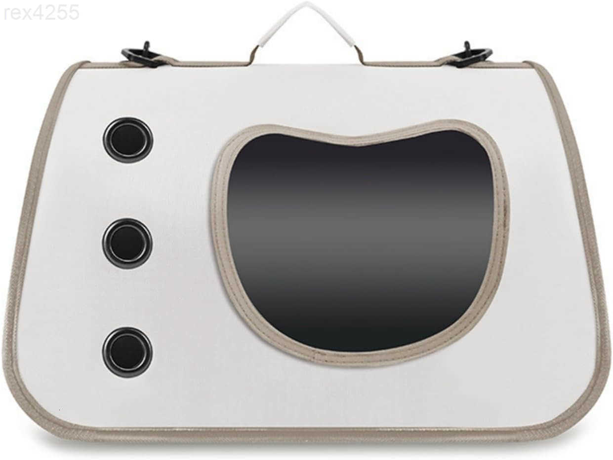 Cat Carrier Backpack for Small Pets Foldable Breathable Design Multifunctional Pet Travel Bag Dog Cat Oxford Cloth Adjustable Strap Lightweight Secure