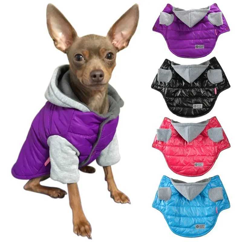 Clothes For Small Dogs Chihuahua Autumn Winter Puppy Pet Dog et Hooded Waterproof Dog Coats Warm Fleece Pet Clothing Outfits W250904