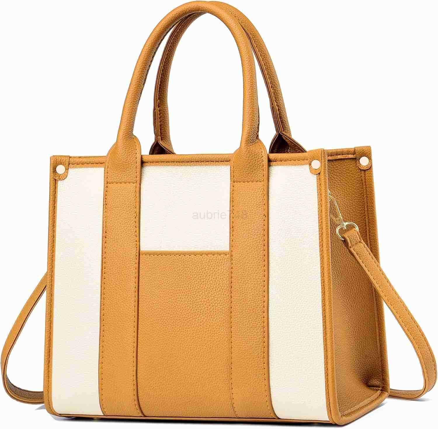 The Tote Bag Crossbody Purses for Women Shoulder Bag Handbags PU Leather Top Handle Bags with zipper M250904