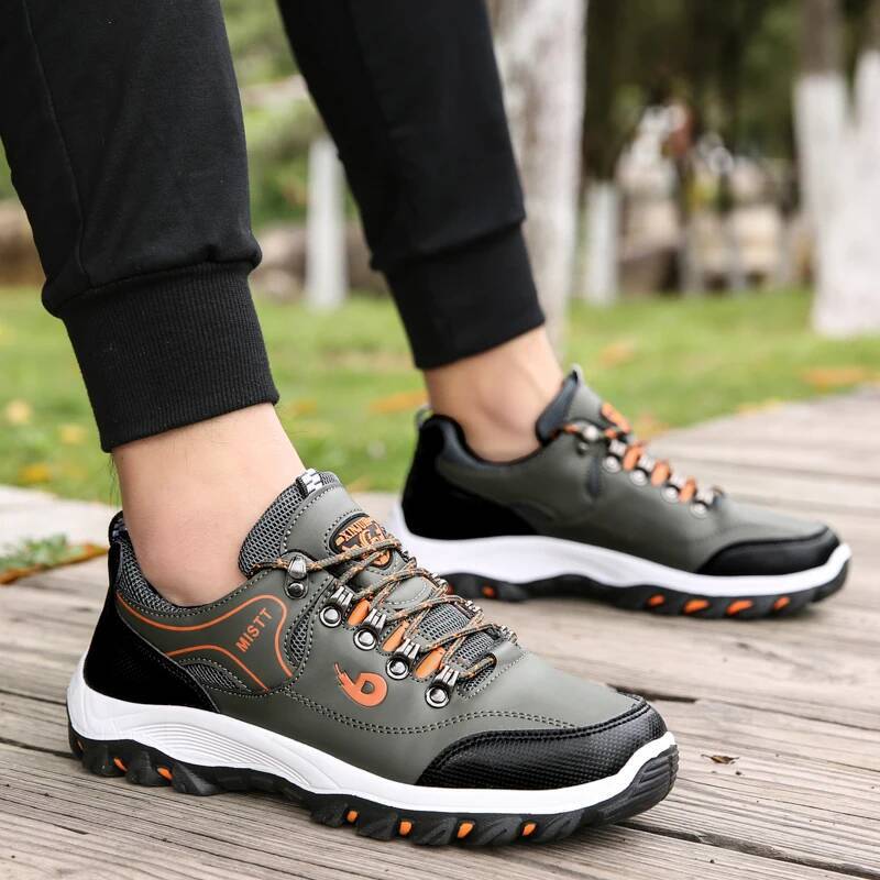 Slip on Hiking Climbing Footwear Male Outdoor Light Soft Sole Jogging Trekking Walking Sneakers Minimalist Men Shoes ddmysaturn