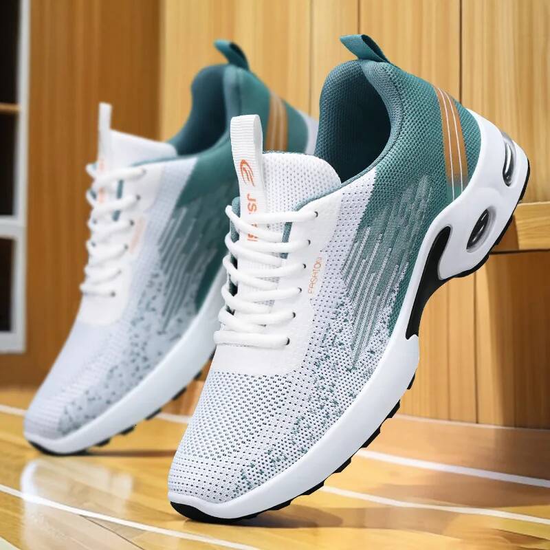 Men Air Cushion Outdoor Sports Running Mesh Breathable Walking Shoes Soft Sole Casual Sneakers Size 39-47 ddmysaturn