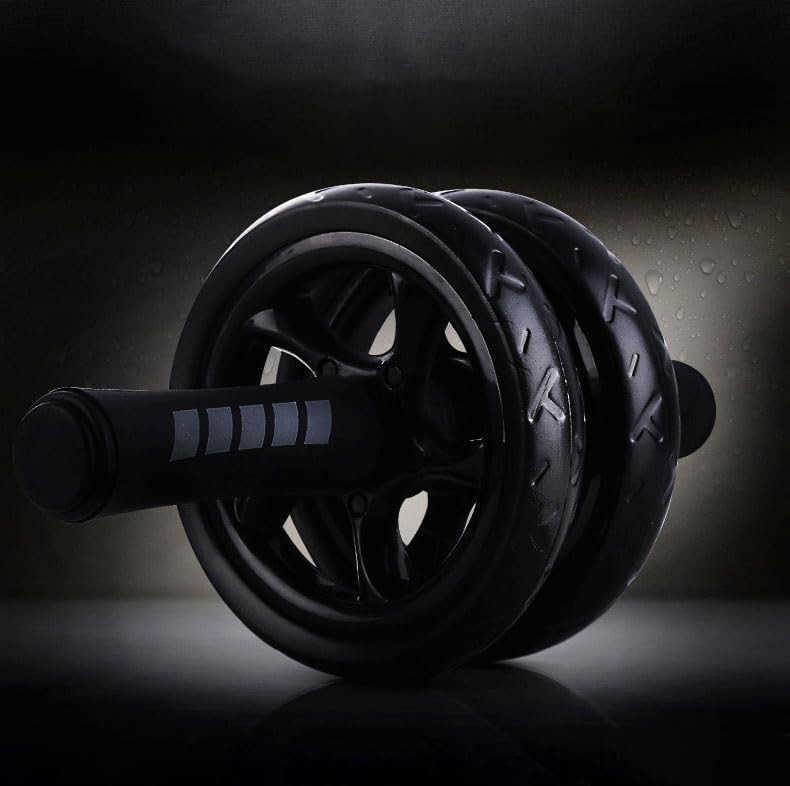Ab Roller Wheel 2 Types Ab Roller No Noise Ab Wheel Easy to Assemble Abs Workout Equipment for Abdominal Core Strength Training Home Gym Exercise Whee