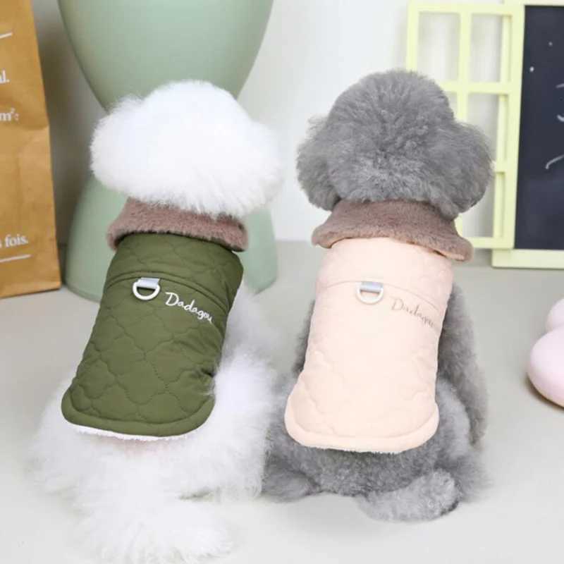 CDDMPET Waterproof Fur Collar Dog et Winter Warm Fleece Dog Clothes for Small Dogs Puppy Pet Vest Chihuahua Yorkie Pug Coat W250904