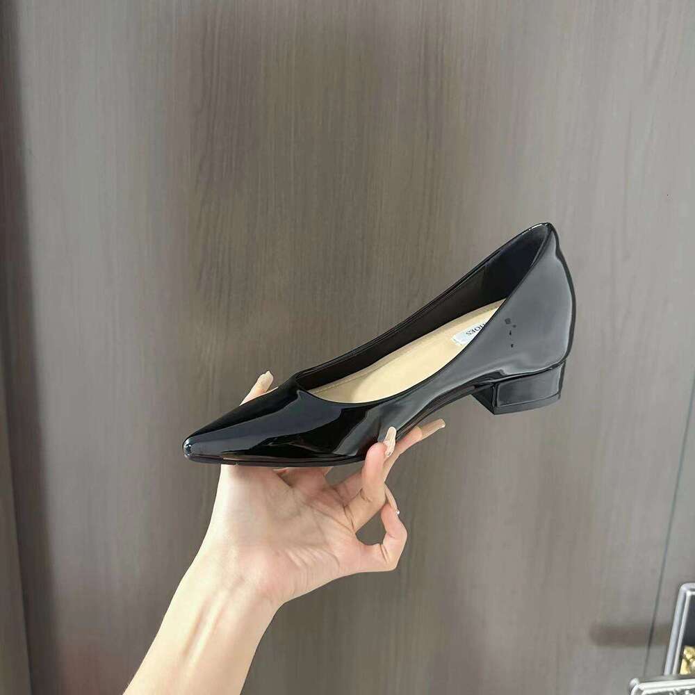 Nude Color Shoes Thick Heel + Internal Lift 6cm Sexy Pure Desire Open Toe Gentle Temperament Commuter Women's High Heels