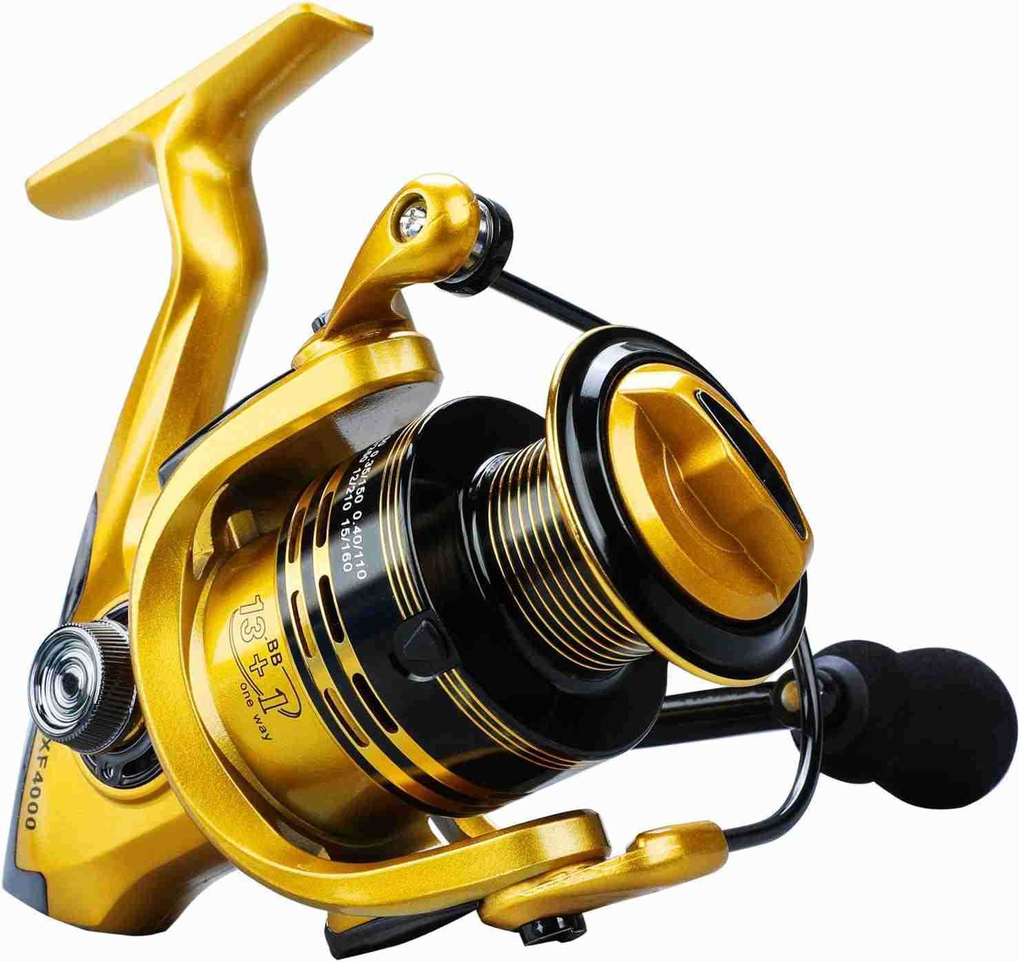 Fishing Reels131BB Light Weight and Ultra Smooth Powerful Spinning Reels for Saltwater and Freshwater Fishing W250904