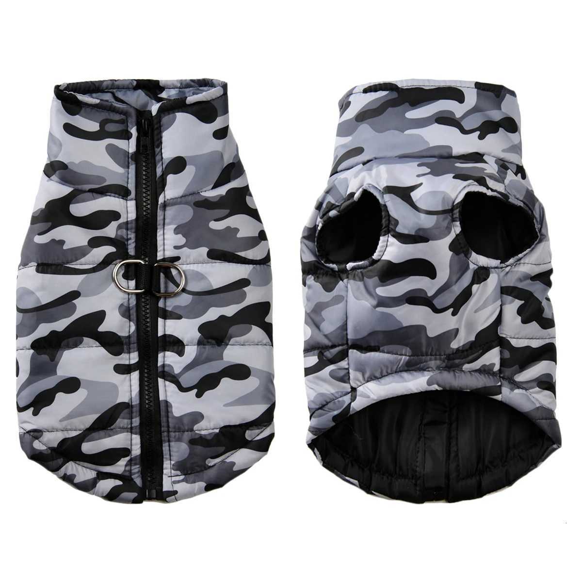 Winter Dog Clothes Coat Waterproof Large Dogs et 57XL Camouflage Print Warm Windproof Labrodor Golden Retriever Clothing W250904