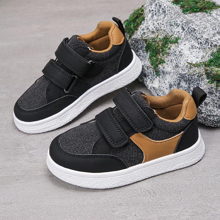 Spring and summer boys and girls soft-soled casual sneakers for primary school students, white sports shoes, comfortable and breathable