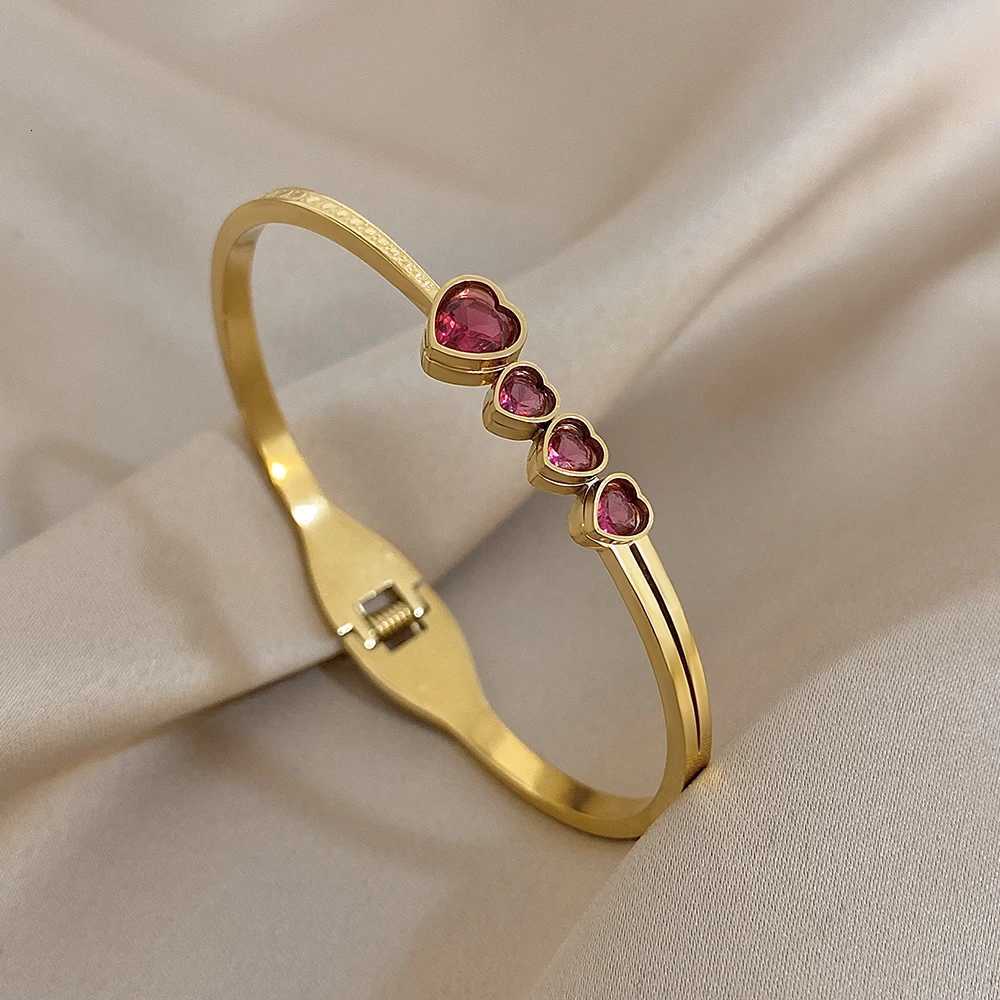 Greatera Pattern Wens Bracelet Personty Vntines Day Gift Popar Versatile Stainl Steel Jewelry For Wen Y250904