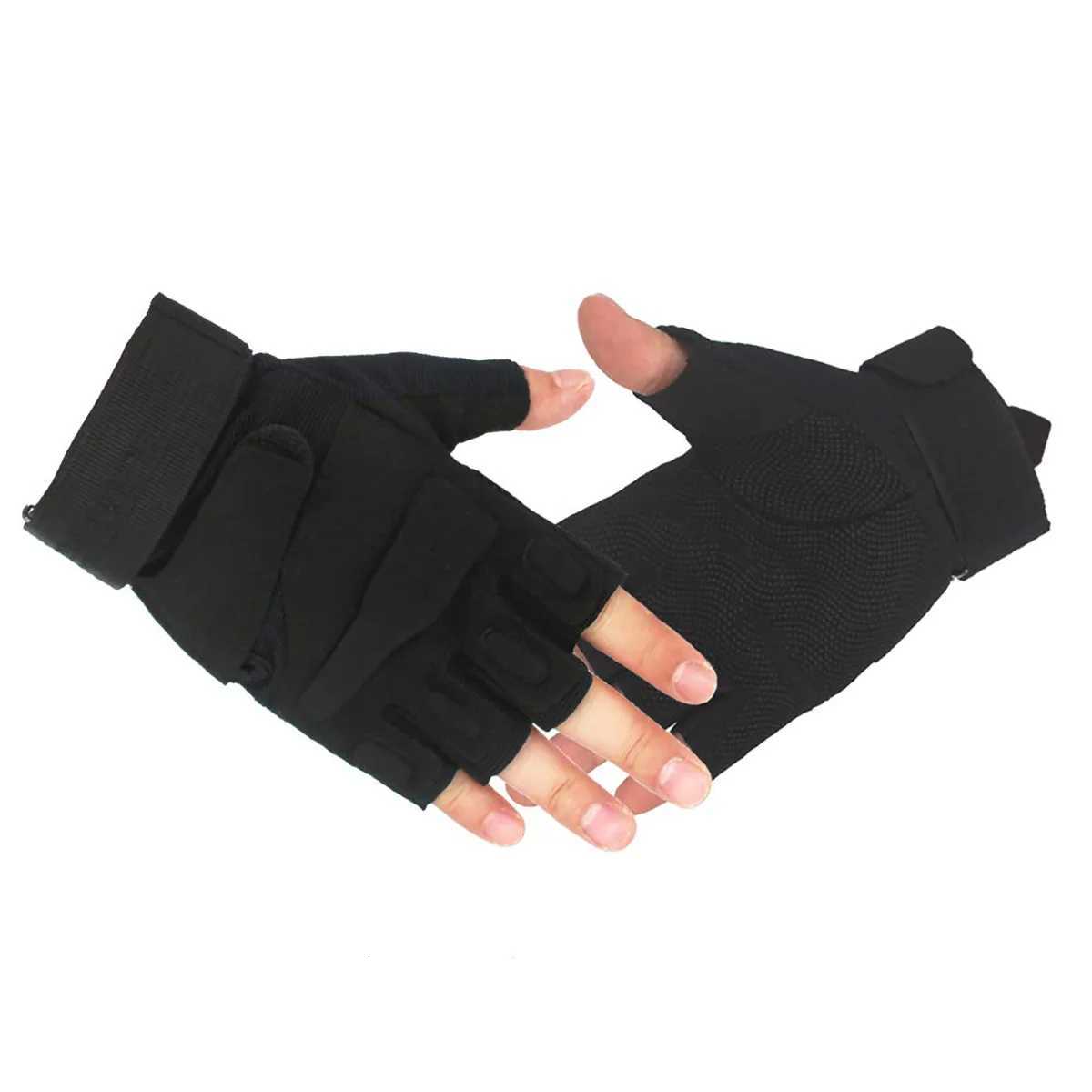 Tactical Gloves Airsoft Outdoor Half Finger Protective Gloves Commando Training Gloves Tactical Fingerss GlovesXJ250904