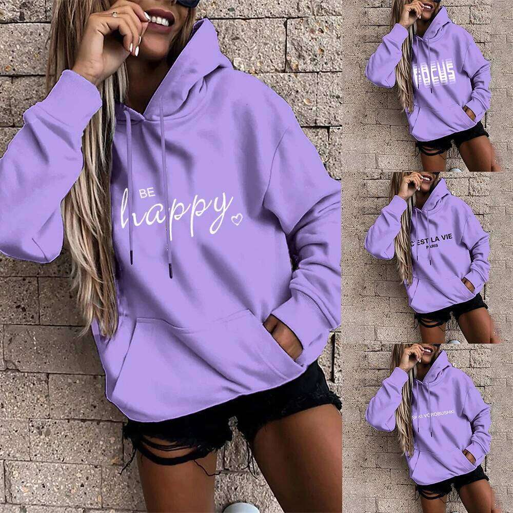 Lazy Style Sportswear Pullover Polyester Cotton Shirt Casual 2021Year New Haruku Hoodie Womens Sweater
