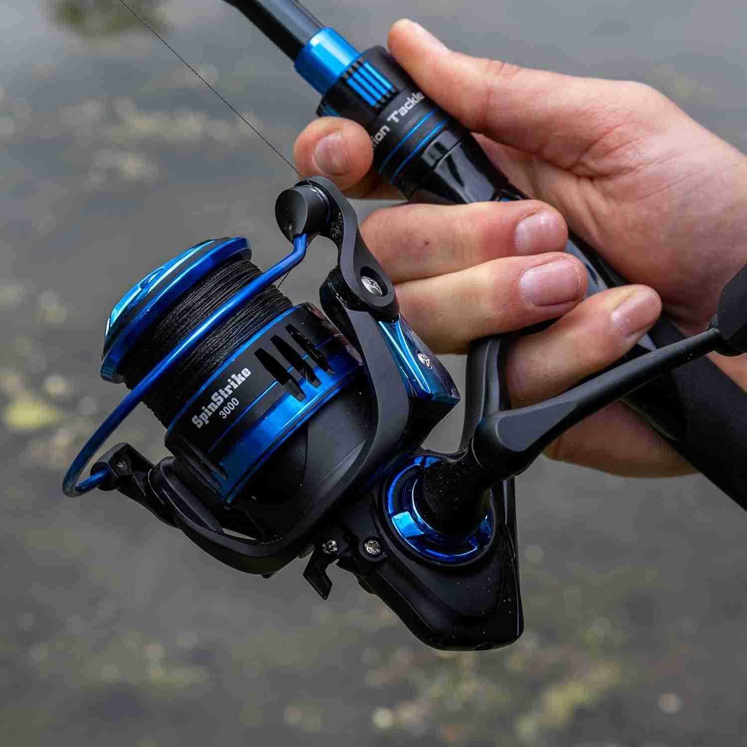 Reaction Tackle HighPerformance Fishing Reels Spinning Reel Series Lightweight Durable with Smooth Drag System W250904