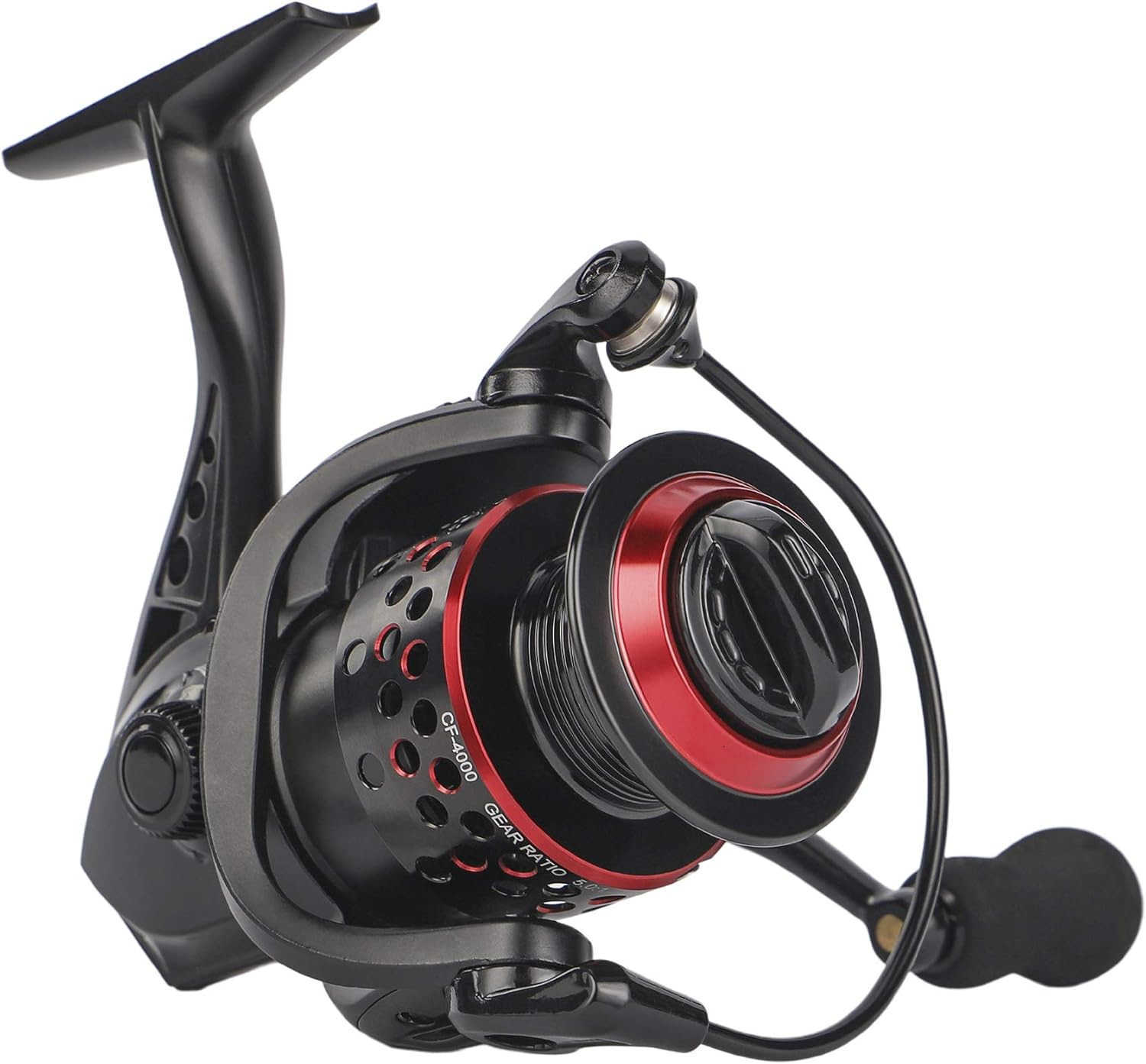 Fishing Reel 71 Stainless Steel BB Ultra Smooth Aluminum Spinning Fishing ReelLightweight Spinning Reel for Freshwater Saltwater Fishing Come with 109