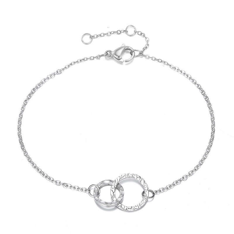 DH collections 2025 Summer Simple Geometric - inspired Stainless Steel Bracelet for Women