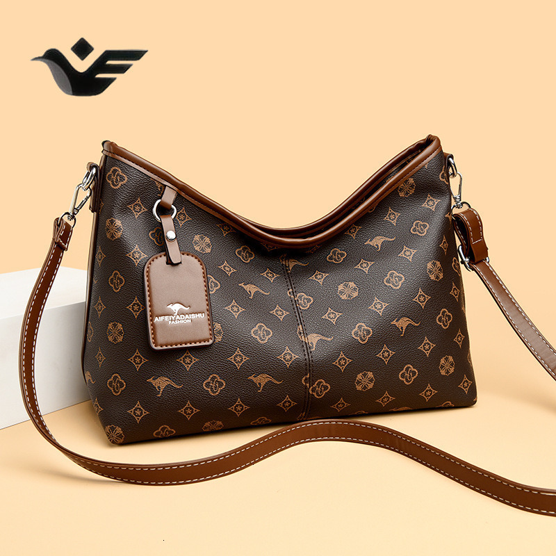 Feiyan Free Shipping New Designer Bag Luxury Shopping Bag Large Capacity Retro Tote Bag For Women 2025 New Vintage Floral Women's Bag Casual Hand