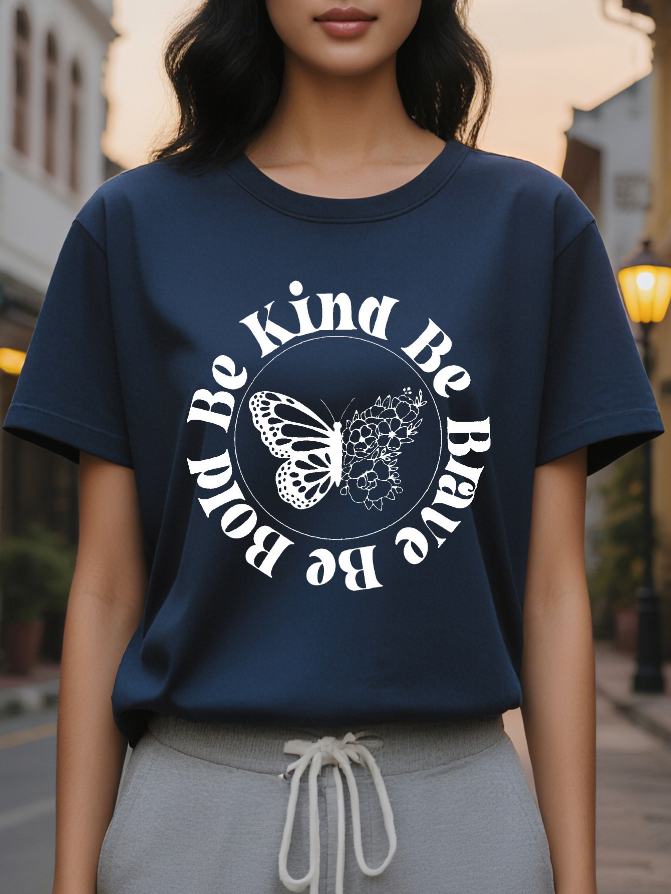 Always You Worthy Be Kind Floral Reference Casual Crewneck Vest Women's Summer Fashion Inspirational Clothing