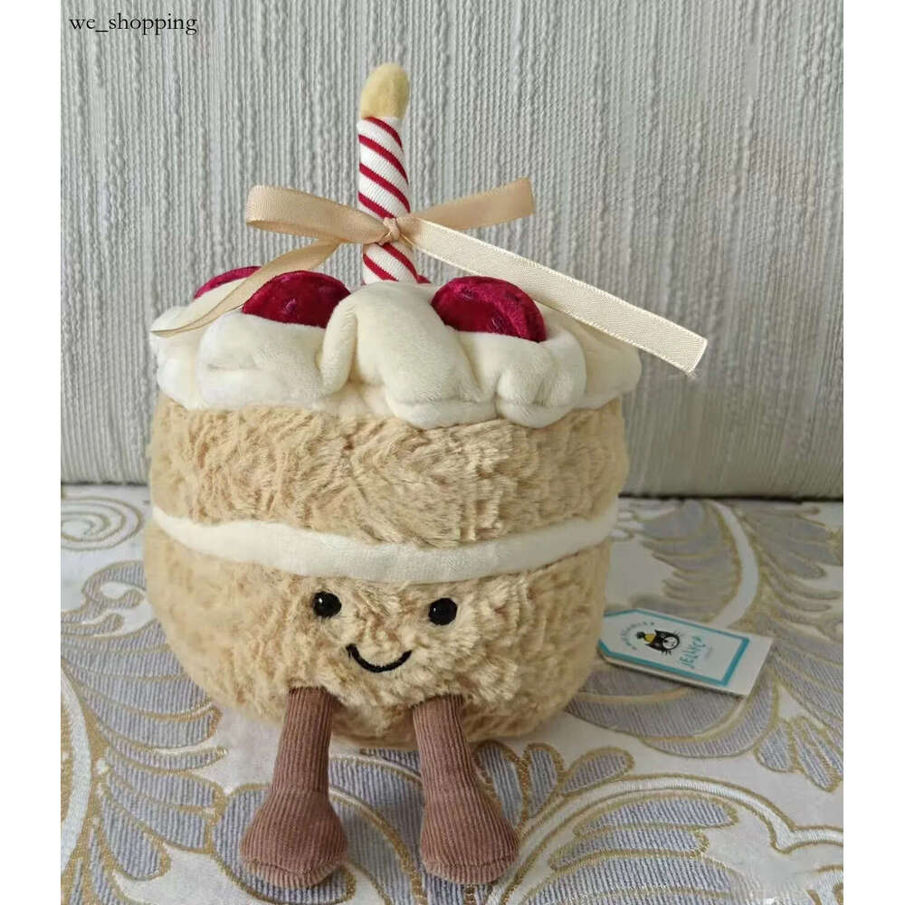 Dolls Jelly cat Plush Children toys Rainbow Birthday Stuffed Toy Amuseables Cheri Cake body pillow Soothing the Doll Gifts