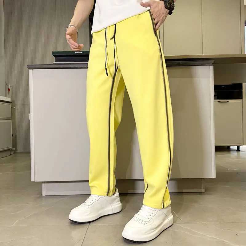 Mens Pants Trendy Brand Bestseller 2025 New Summer Fashion Sweatpants Loose CasualXJ250904