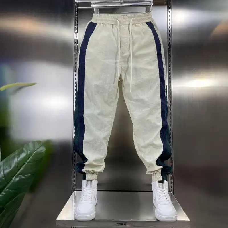 Running MEN FASHION Harajuku Mens Joggers Mens Sweatpants Straight Trousers Mens Summer Clothes Jogger Man Jogging Big SizeXJ250904