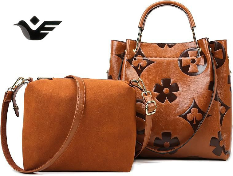 Feiyan Free Shipping New Designer Bag Luxury Shopping Bag Bucket Bag For Women High-end Feel Large Capacity Fashionable Embossed Shoulder Bag