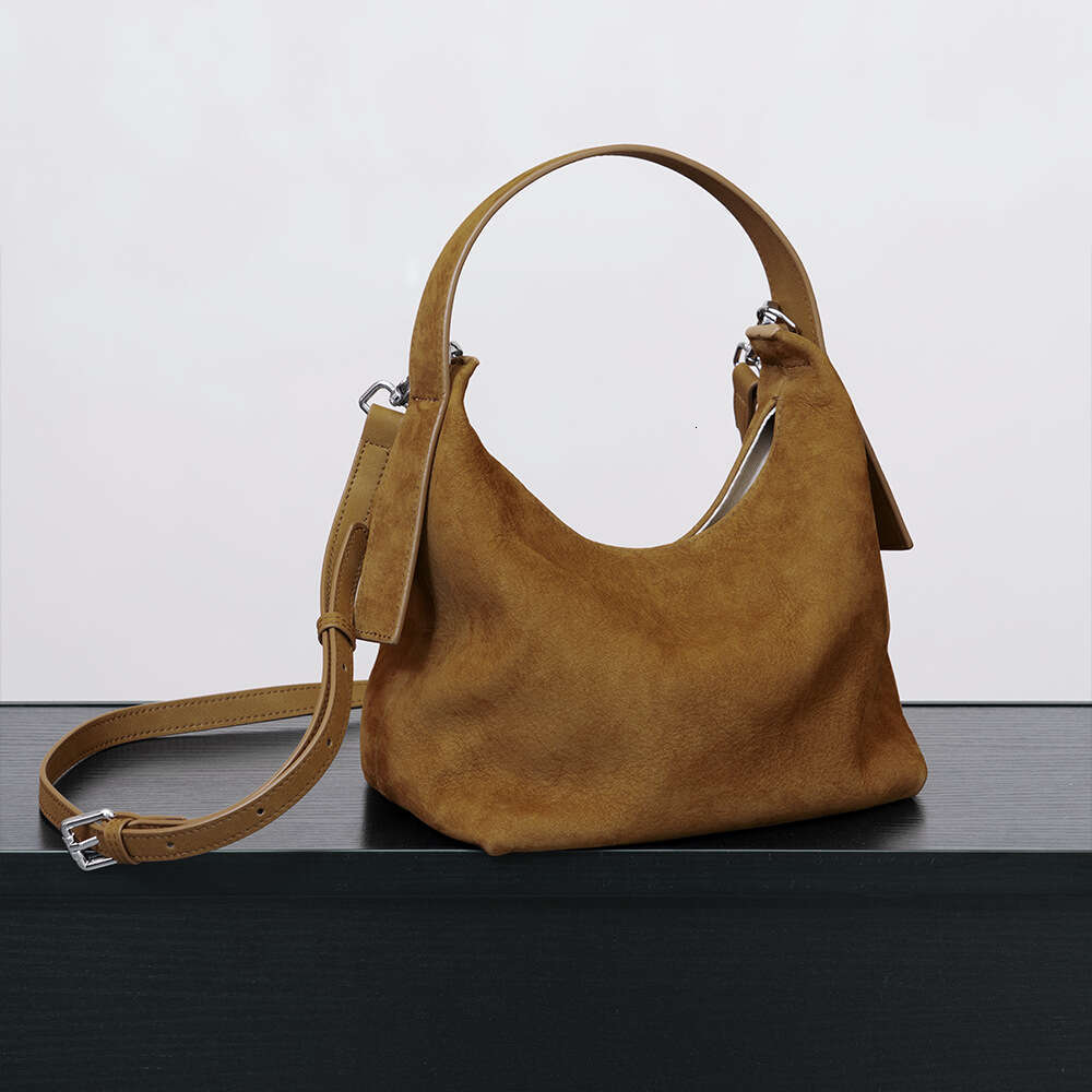 Autumn Winter New High Glossy Matte Cowhide Shoulder Lunch Box Crossbody Genuine Leather Women's Handbag Small Tote Bag