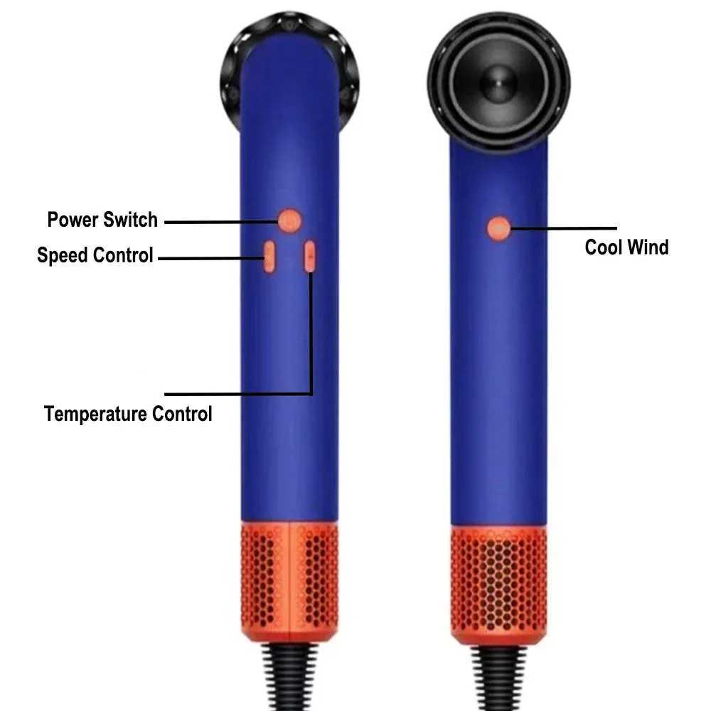 1 Nozzle Hair Dryer HD18 High Speed Hair Blower Quick Drying Negative Ion Secadora Para CabelloW250904