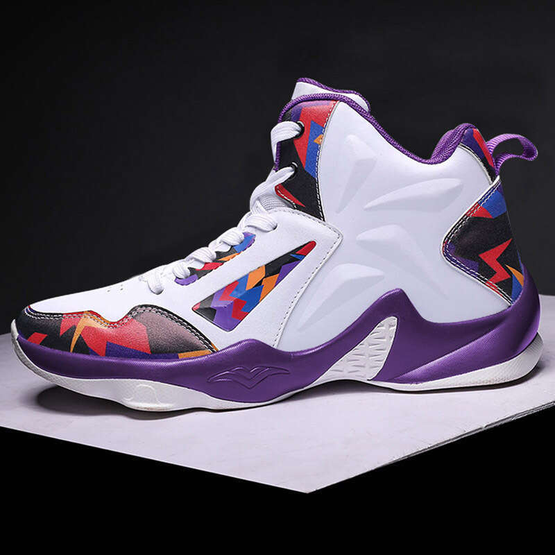 Men's Basketball Running Non-Slip Sports Shoes Lightweight Sneakers