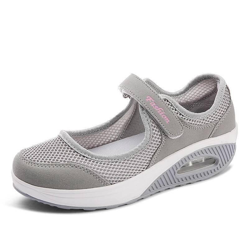 Women's Mesh Breathable Loafers Sneakers Solid Color Front Summer Walking Casual Shoes ddmysaturn