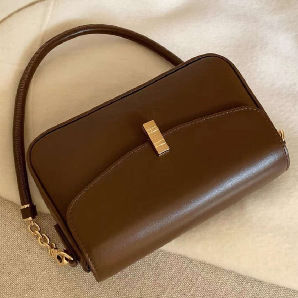 DHEssentials 2025 European Retro Underarm Bag Women's Stylish PU Crossbody Shoulder Bag