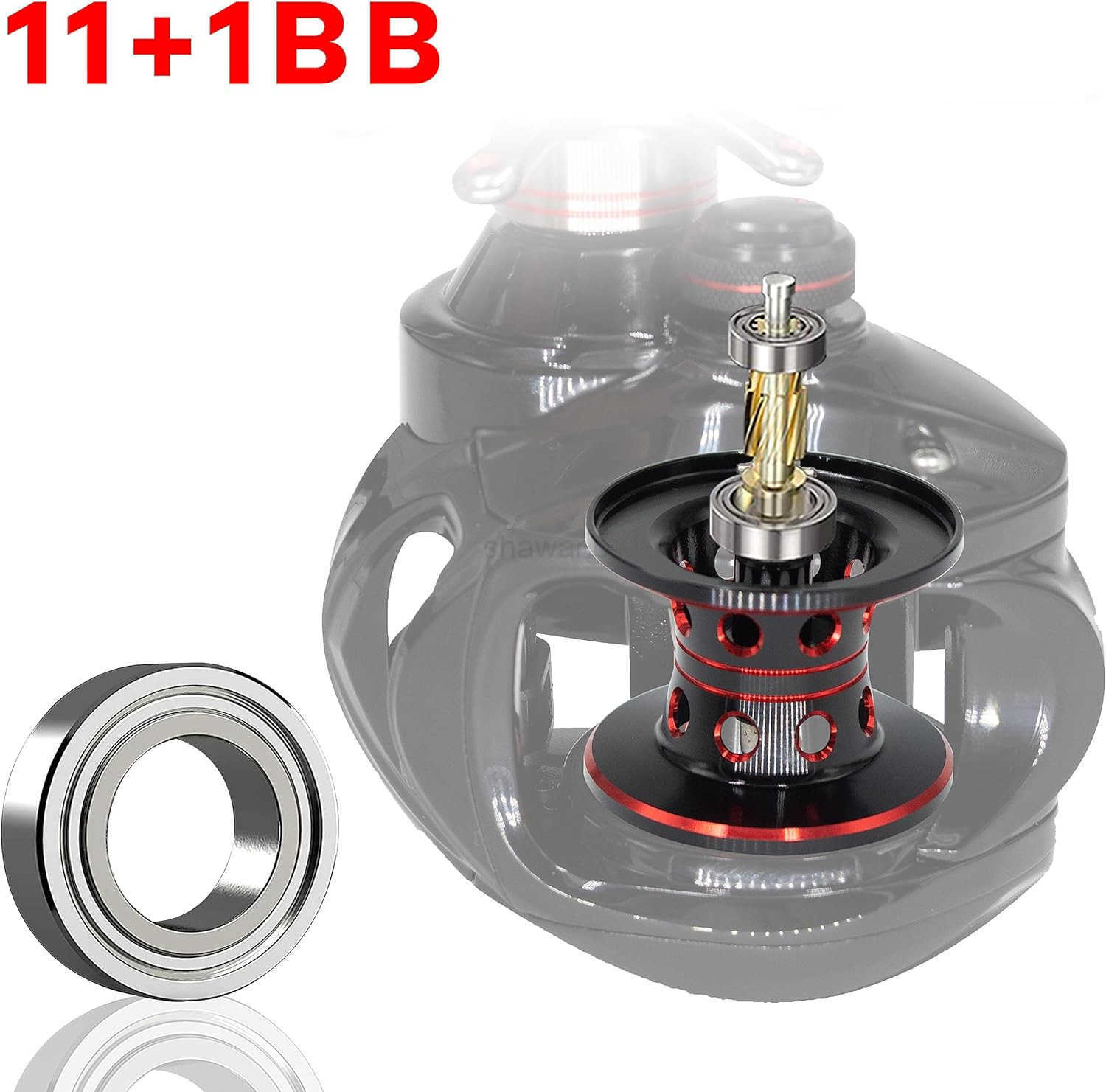 Baitcaster Reel UltraLight Baitcasting Fishing Reel 701 Gear Ratio 1212LB Drag Magnetic Brake Smooth 111BB Freshwater Saltwater and Affordable Low Pro