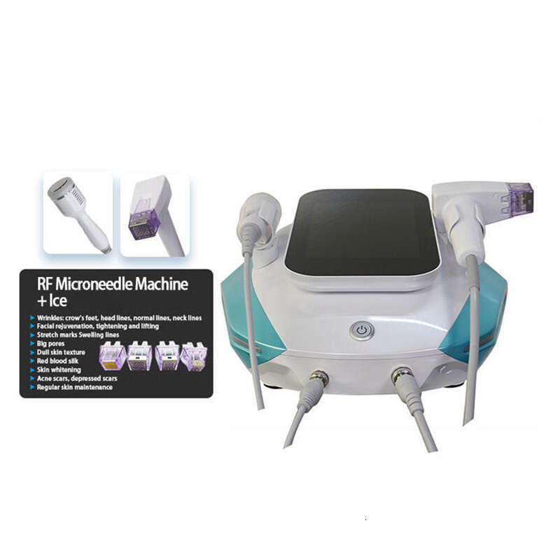 Best Selling 2 IN 1 Ice Hammer RF Microneedling Machine Acne Treatment Skin Tightening RF Microneedle Wrinkle Remover Machine For Spa Use