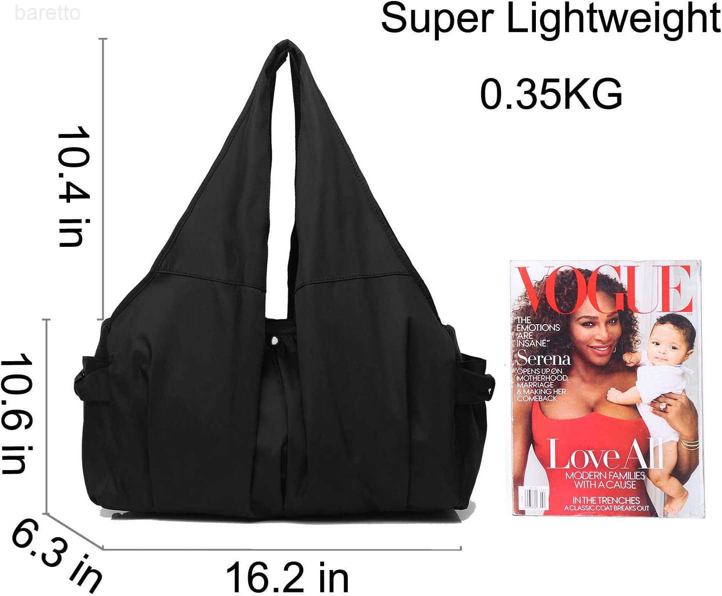 Shoulder Bag for Women Waterproof Shopping Lightweight Work Purse and Handbag Travel Tote Oxford Nylon Large Capacity Hobo M250903