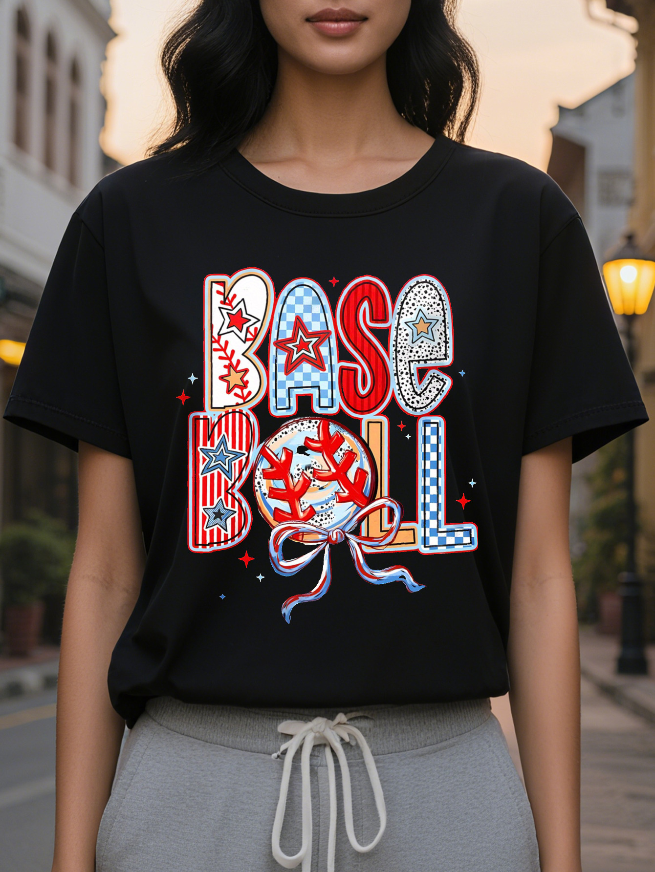 Cropped Dot Polyester Linen Brown Travel XL Female Female Top