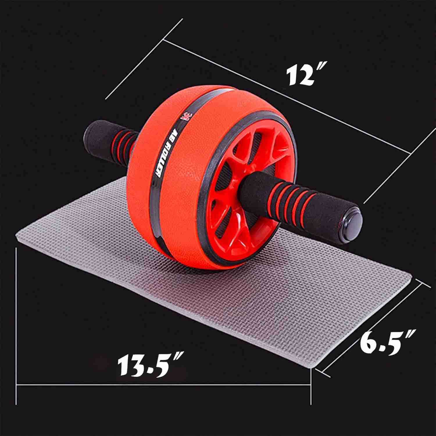 AB Wheel Roller Exercise Abdominal Fitness Wheel Workout StrengthTraining Roller 12W W250904