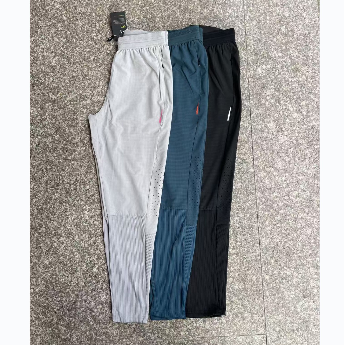 Sports stretch sweatpants basketball mens gym elastic fiess tights sportswear quick drying running training compression jogger pants yoga long leggings