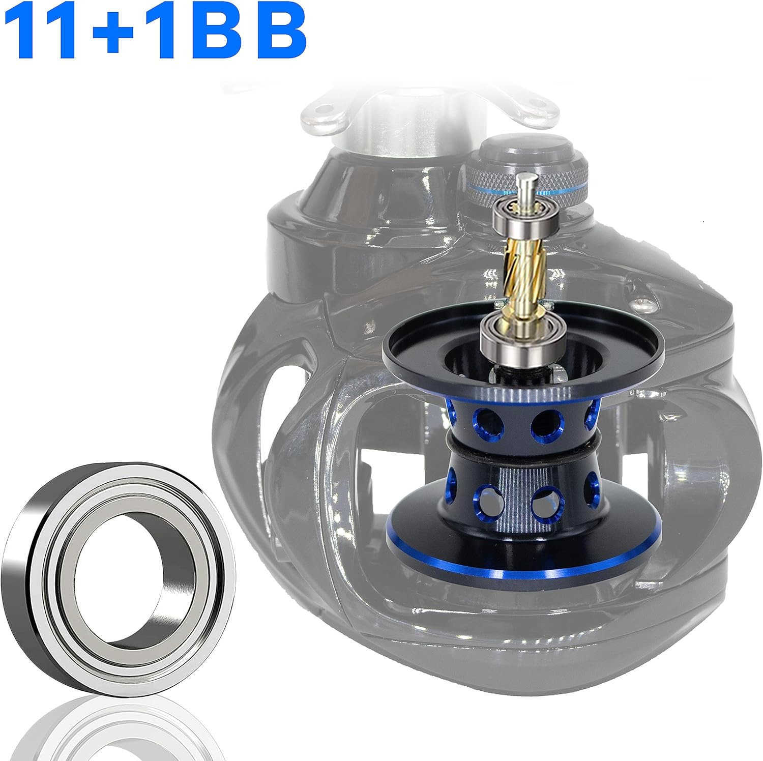 Baitcaster Reel UltraLight Baitcasting Fishing Reel 701 Gear Ratio 1212LB Drag Magnetic Brake Smooth 111BB Freshwater Saltwater and Affordable Low Pro