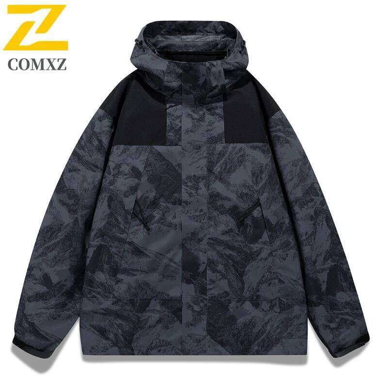 Charge Men And Women Windproof Waterproof Three In One Hiking Camping Outdoor Adventure Travel Stormtrooper Jacket