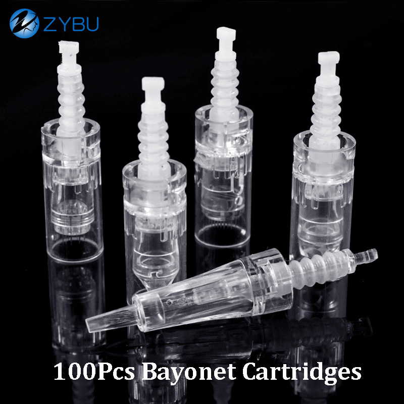 Bayonet Cartridge Micro Needles for Derma Skin Care Treatments Drpen Ultima N2 M5 M7 E30 - 1/3/5/7/9/12/24/36/42 Pins Nano Round 3D 5D Silicone