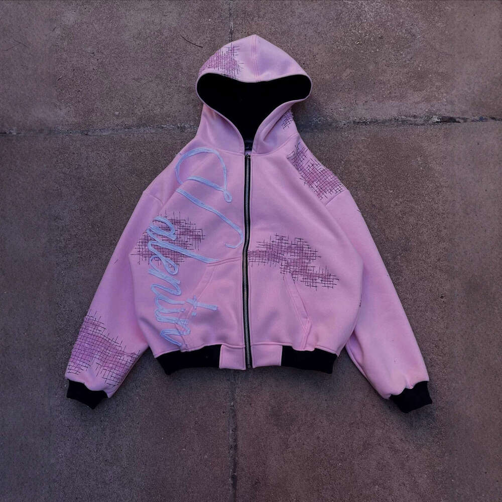 Personalized Printed Sweatshirt and Sweatpants Set Long Sleeve Pullover Hoodie Jacket Street Fashion