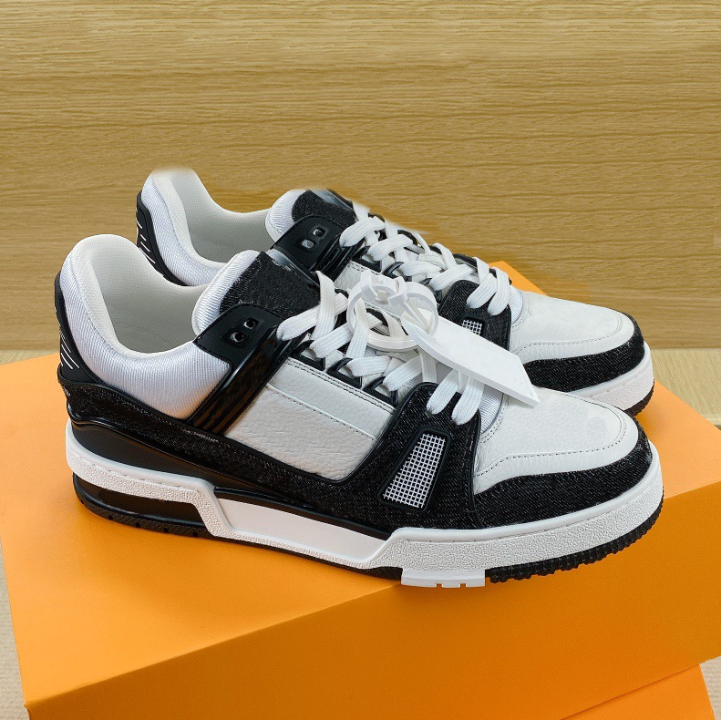 Designer Shoes Casual Shoes Vintage Women Men Running Sneakers Leather Fashion Trainers Breathable Mesh Shoe Classic Outdoor Sports