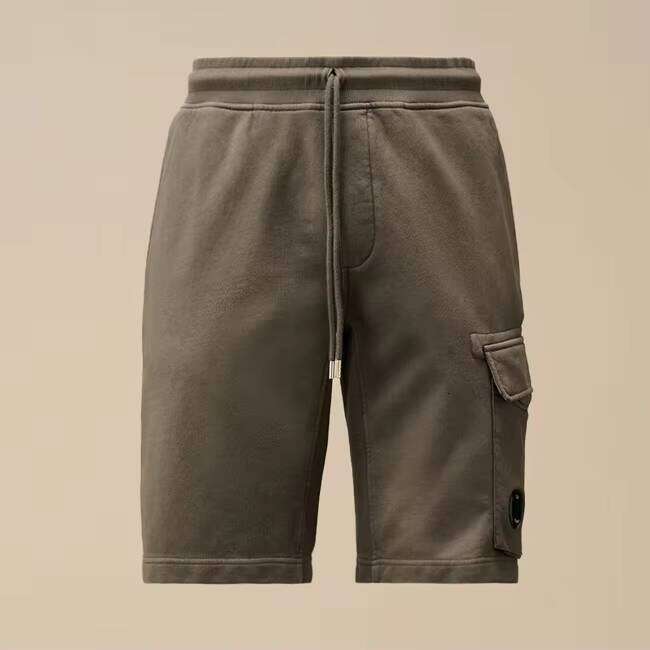 New Jogger Breathable Mid-Waist Casual Solid Pattern Sweat Shorts with Pockets for Running Training Exercise