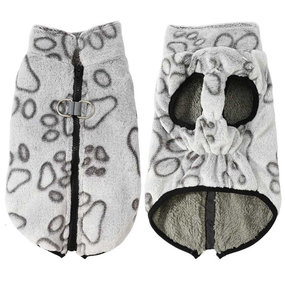 Autumn Winter Puppy et Soft Fleece Clothes For Small Dogs Overalls Cute Paw Print Chihuahua Coat Yorkshire Vest Pet Costume W250904