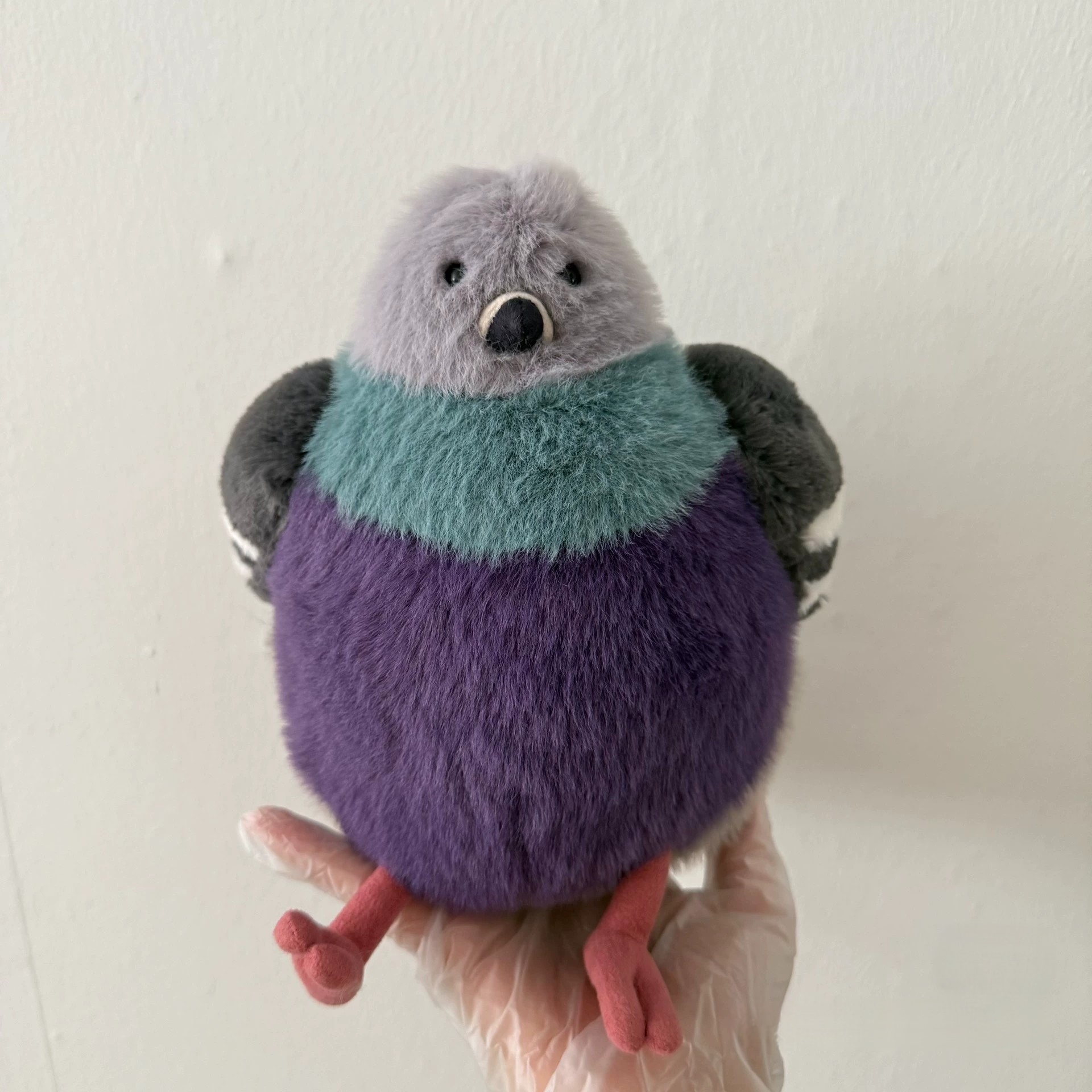 Dolls cat Leicester Plush Children's plush toys Jelly Cat London limited edition pigeon Stuffed Toy Pigeon body pillow Soothing the Doll Gifts