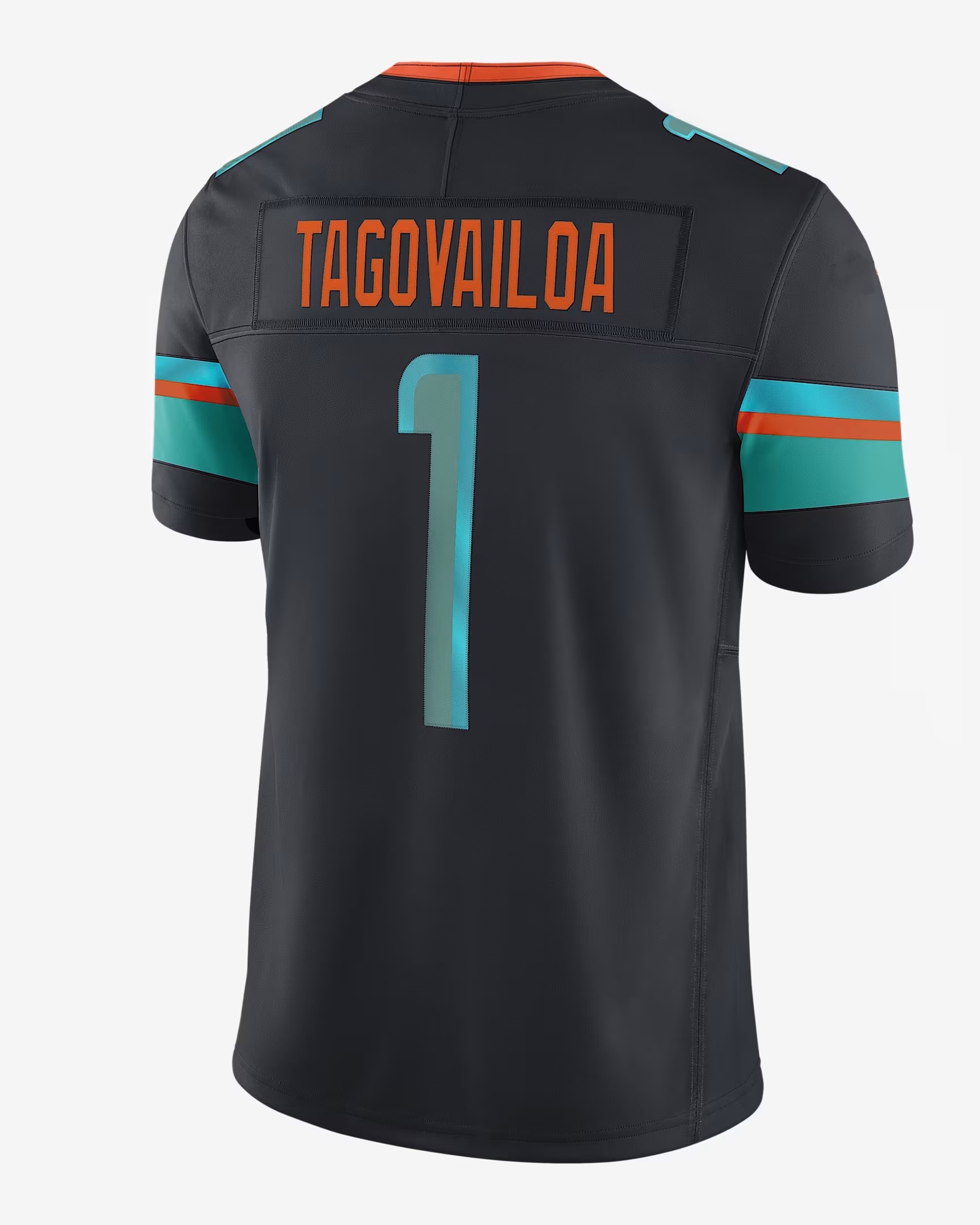 New hot sale stitched 17 Jaylen Waddle Custom 2025 Rivalries Jersey 1 Tagovailoa De'Von Achane Tyreek Hill Jordyn Brooks Dodson Jaelan Phillips B