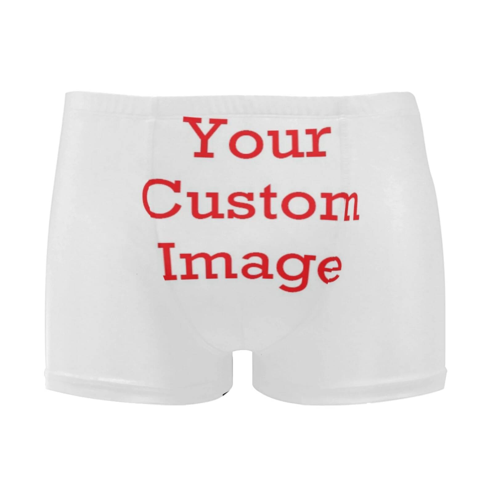 Men Swimwear Pants Summer Sexy Beach Swim Shorts New Custom Picture Swimsuit Men's Swimming Trunks Boxer Briefs