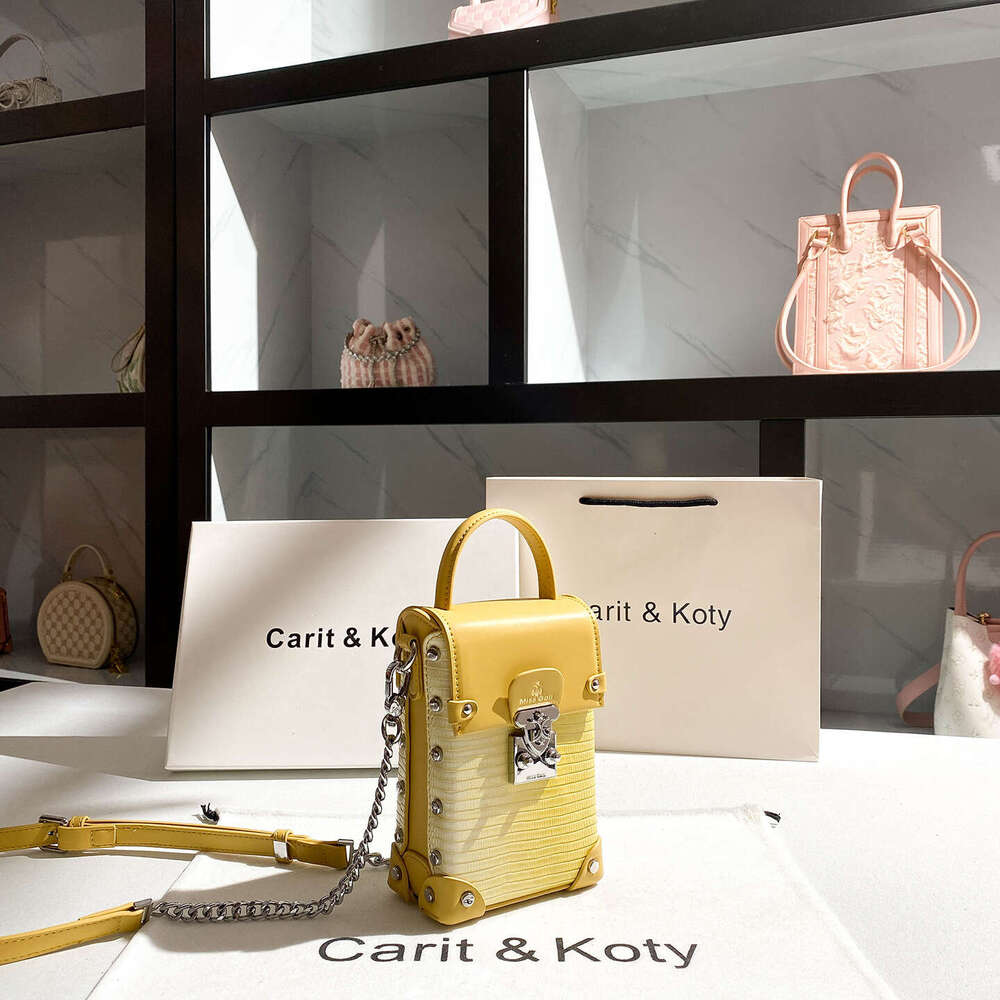 DHEssentials 2025 Jacquard Phone Crossbody Bag Unique Design Soft Shoulder Purse