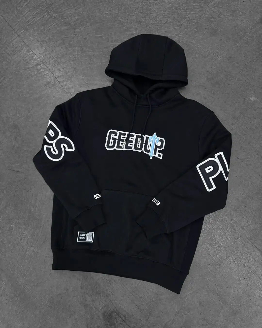 Street Fashion Vintage GEEDUP Hoodies Y2K Clothes Harajuku Gothic Hip Hop Graphic Oversized Sweatshirts Casual Jacket 250904