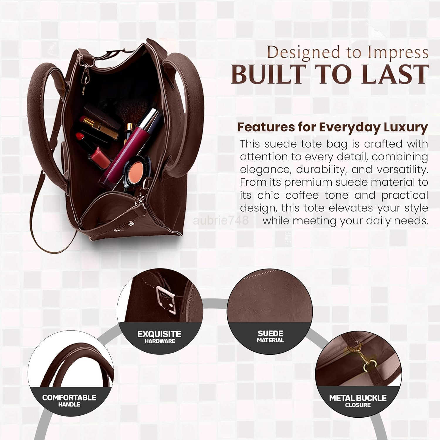 Hobo Tote Bag for Women Stylish Slouchy Handbag Leather Work Bag Womens Handbags Hobo Tote Bag for TravelOffice M250904