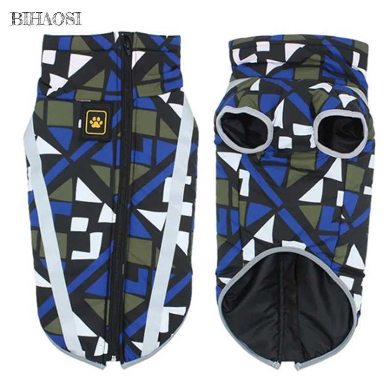 Large Pet Dog Clothes Winter Warm Pet Vest et Waterproof Dog Coat Clothes For Large Dog Bulldog Golden Labrador Clothing W250904